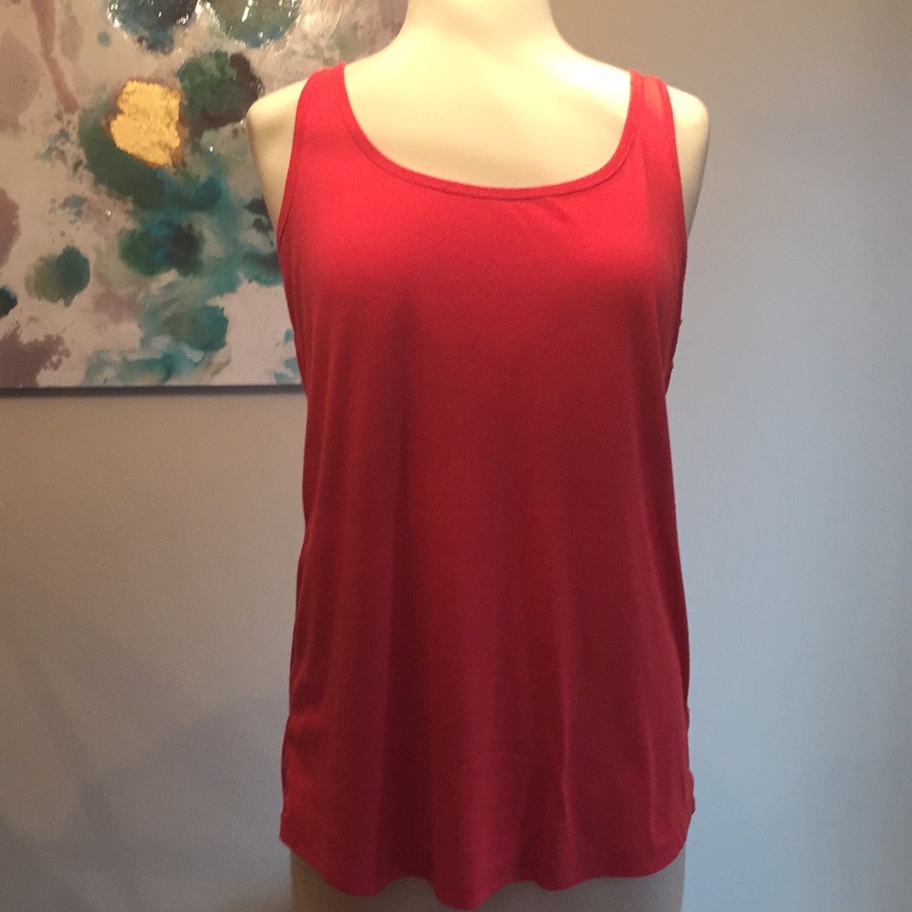 Hot pink tank top